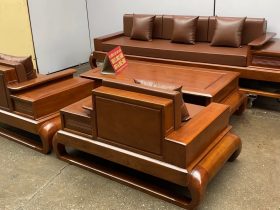 mẫu sofa gỗ đóng hộp