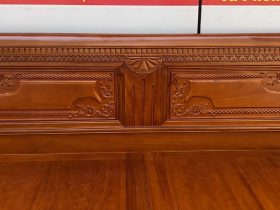 Hoàn thiện giường ngủ chữ x đục hoa dây 12 mẫu giường ngủ chữ x thiết kế nhẹ nhàng