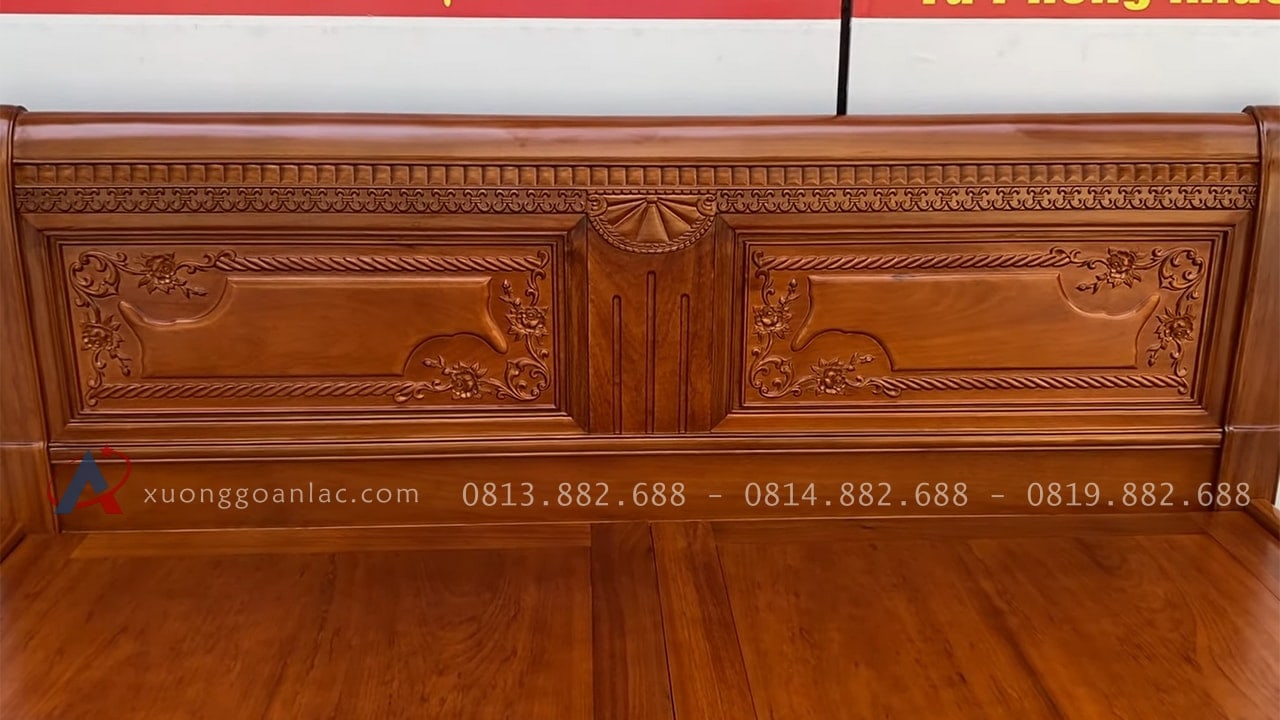Hoàn thiện giường ngủ chữ x đục hoa dây 22 mẫu giường ngủ chữ x thiết kế nhẹ nhàng