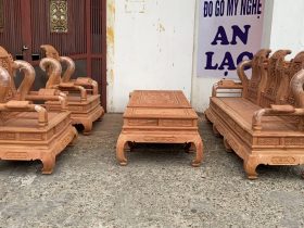 hàng mộc bàn ghế tần thủy hoàng tay cột cong