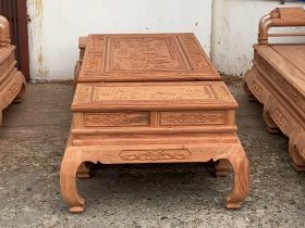 bàn con gỗ hương đá