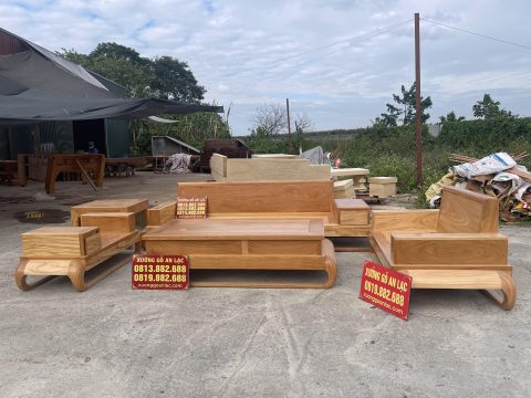 mẫu sofa zito gỗ gõ đỏ pachy hiện đại