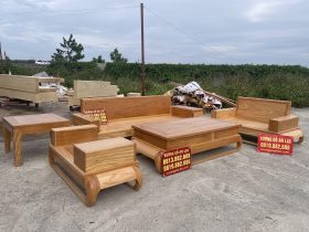 Sofa zito Mẫu Đùi Gà Gỗ Gõ Đỏ Pachy | Hàng Đặt Của Anh Thịnh - Nghệ An 12 mẫu sofa zito gỗ gõ đỏ 5 món