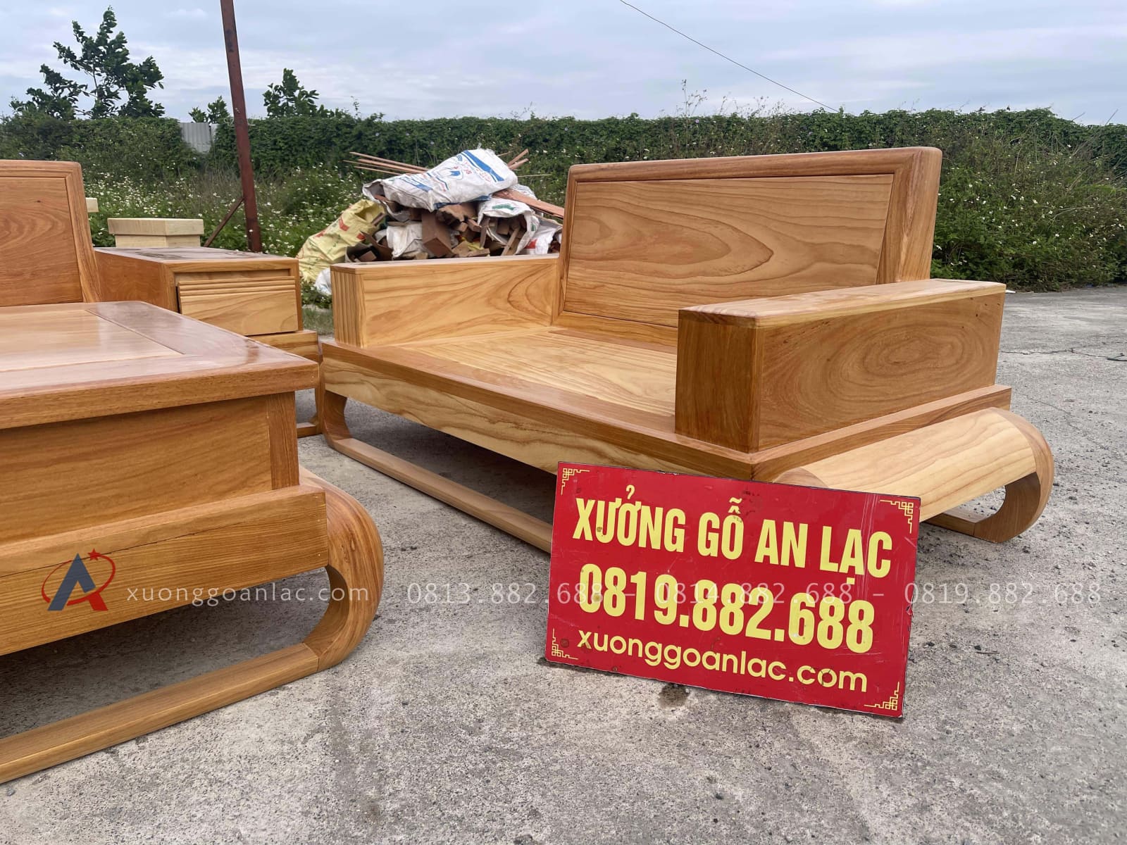 Sofa zito Mẫu Đùi Gà Gỗ Gõ Đỏ Pachy | Hàng Đặt Của Anh Thịnh - Nghệ An 29 ghế đôi tay hộp gỗ gõ đỏ
