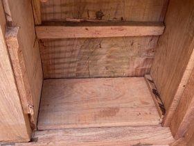 Hình ảnh chân thực bản mộc thô 2 bộ sofa đùi gà gỗ hương đá 40 bàn ghế gỗ hương đá