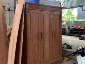 mẫu tủ gỗ hương đá cao cấp