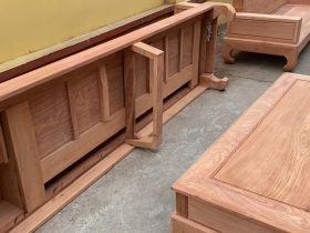 Mộc thô 2 bộ sofa chân hươu gỗ hương đá hàng đẹp sỉ đét 29 mặt dưới của mẫu đoản dài
