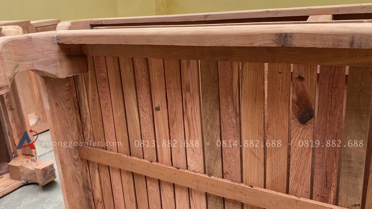 Mộc thô 2 bộ sofa chân hươu gỗ hương đá hàng đẹp sỉ đét 41 mặt dưới của bàn trà