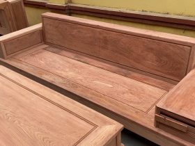 Mộc thô 2 bộ sofa chân hươu gỗ hương đá hàng đẹp sỉ đét 26 Đoản dài gỗ hương đá