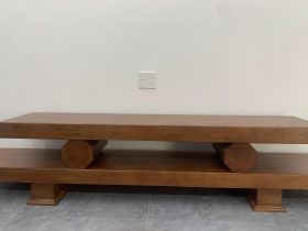 Bàn Giao bộ sofa và kệ tivi gỗ gõ đỏ cao cấp tại Bắc Ninh cho gia đình anh Trường 15 Mẫu kệ tivi gỗ gõ đỏ