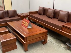 sofa gỗ hương đá