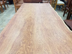 Siêu phẩm bàn ăn nguyên khối 274 x 84 x 10cm hàng tuyển (Anh Hùng,Phú Thọ) 10 mẫu bàn ăn nguyên khối