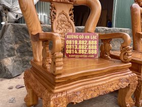 Mẫu ghế đơn quốc đào bề thế