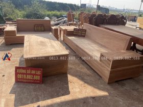 Mẫu sofa hiện đại hàng 5 món gỗ hương đá cao cấp (Chú Phương - Hà Nam) 15 bản mộc của bộ sofa gỗ hương đá