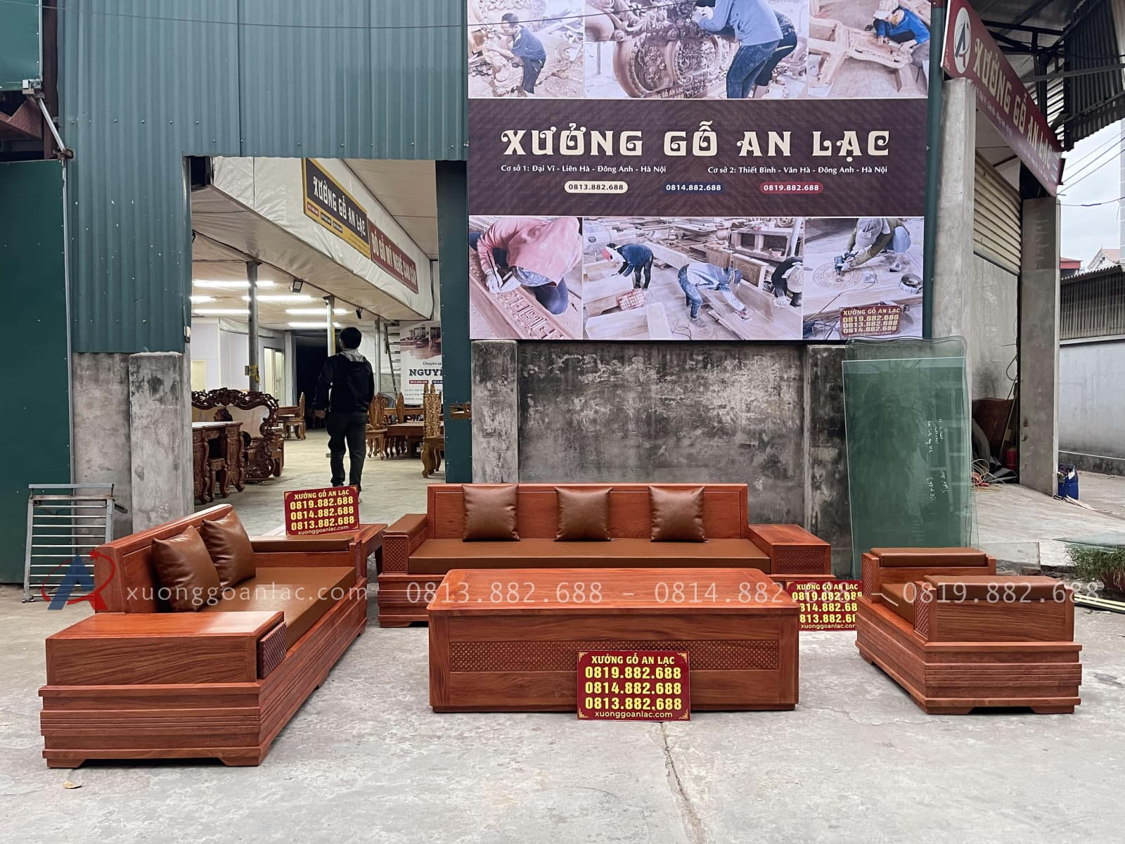 Những bộ bàn ghế phòng khách giá khoảng 30 triệu đồng 7 mẫu sofa kèm đệm da hiện đại 5 món gỗ hương đá