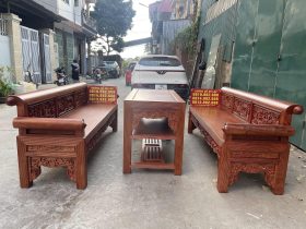 bộ trường kỷ gỗ hương đá siêu vip