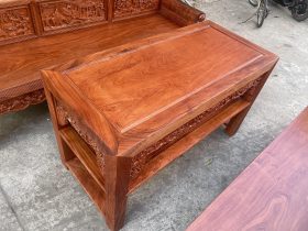 bàn trà gỗ hương đá