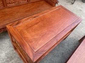 mặt bàn khung tranh ván liền