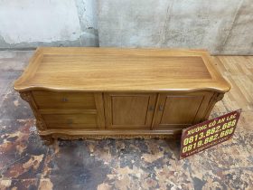 kệ gỗ gõ đỏ mặt khung tranh