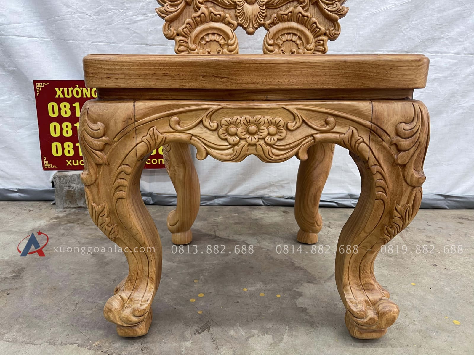 Mẫu ghế ăn louis hoàng gia vip 1 gỗ gõ đỏ hàng tuyển 39 hệ chân yếm mặt tiền của ghế ăn louis