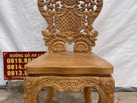Mẫu ghế ăn louis hoàng gia vip 1 gỗ gõ đỏ hàng tuyển 15 ghế ăn phong cách hoàng gia