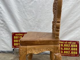 Mẫu ghế ăn louis hoàng gia vip 1 gỗ gõ đỏ hàng tuyển 19 ghế ăn cao 1m19