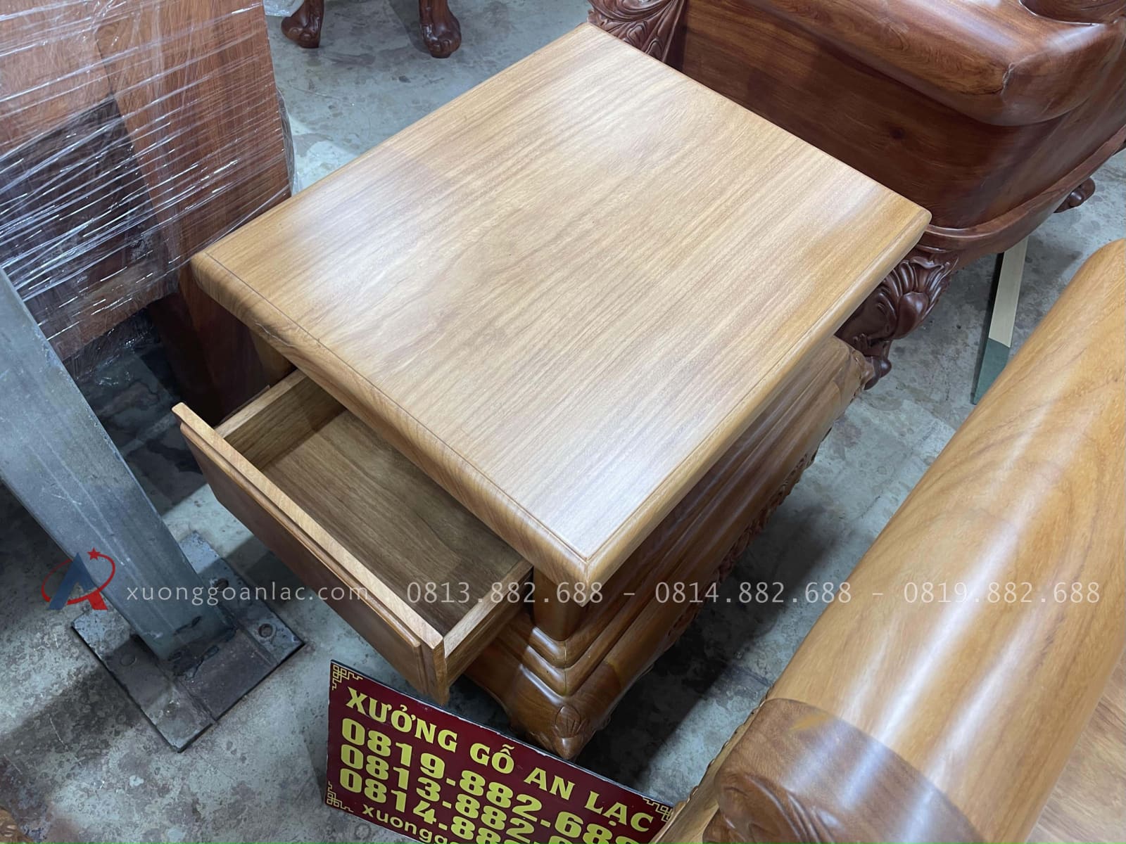 Trọn bộ hoàng gia louis 10 món chân 14 gỗ gõ đỏ ( Chú Kiên-Nghệ An) 37 đôn kẹp gỗ gõ đỏ