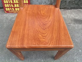 Mẫu ghế ăn Vách lửng hiện đại gỗ hương đá cao cấp 22 mặt ngồi ván tràn nguyên tấm
