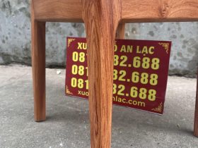 Mẫu ghế ăn Vách lửng hiện đại gỗ hương đá cao cấp 24 chân ghế gỗ tuyển chắc chắn