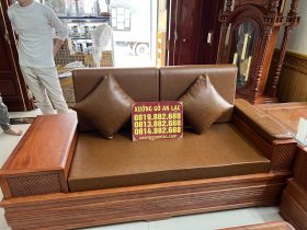 ghế đôi gỗ hương đá