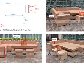 Mẫu sofa nguyên khối gỗ gõ đỏ Pachy siêu vip (Anh Khánh, Hà Đông) 25 sofa nguyên khối anh Khánh