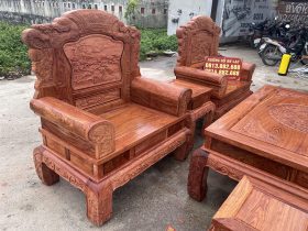 bàn ghế khổng tử 6 món