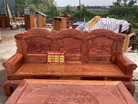 bàn ghế khổng tử gỗ hương đá