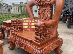 ghế đơn minh quốc voi vai cột bề thế