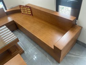 ghế băng nguyên khối gỗ gõ đỏ