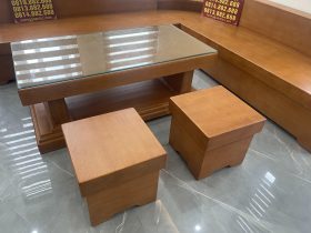 đôn con gỗ gõ đỏ