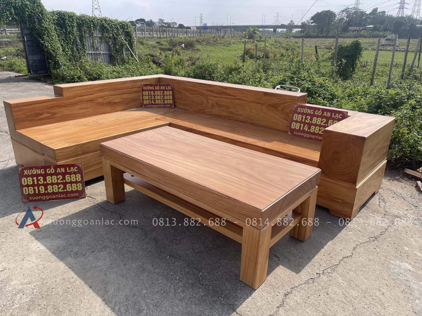 Mẫu sofa nguyên khối gỗ gõ đỏ Pachy siêu vip (Anh Khánh, Hà Đông) 30 sofa nguyên khối gỗ gõ đỏ siêu vip
