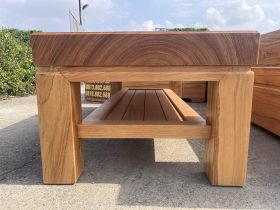 Mẫu sofa nguyên khối gỗ gõ đỏ Pachy siêu vip (Anh Khánh, Hà Đông) 21 bàn trà chân vuông
