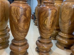 đôi lục bình gỗ cẩm vàng hàng tuyển cao cấp