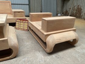 Hàng mộc bộ sofa đùi gà 5 món gỗ gõ đỏ (anh Khang - Bắc Ninh) 19 ghế đơn gỗ gõ đỏ của bộ sofa đùi gà 5 món hiện đại