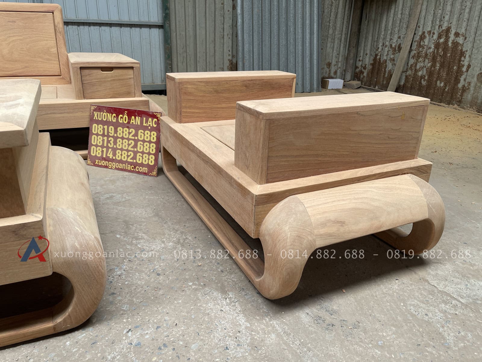 Hàng mộc bộ sofa đùi gà 5 món gỗ gõ đỏ (anh Khang - Bắc Ninh) 30 ghế đơn gỗ gõ đỏ của bộ sofa đùi gà 5 món hiện đại
