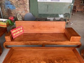 đoản dài gỗ hương đá của bộ sofa zito chân đùi gà hiện đại