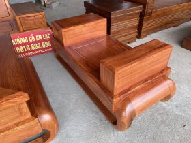 ghế đơn của bộ sofa zito chân đùi gà gỗ hương đá tuyển vip