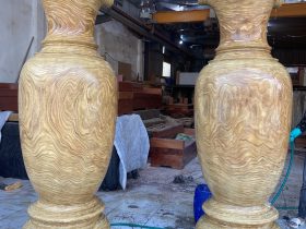 lục bình gỗ cẩm vàng