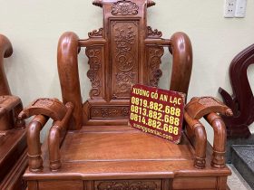 ghế đơn bộ bàn ghế tần thuỷ hoàng gỗ hương đá