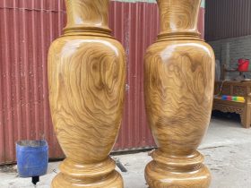 đôi lục bình hàng tuyển cao cấp gỗ cẩm vàng