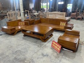 Nội thất phòng khách 20 bộ sofa gỗ pachy 5 món hiện đại