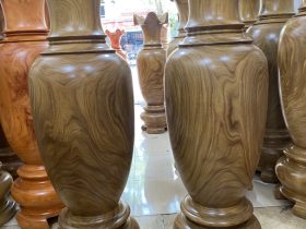 đôi lục bình gỗ cẩm vàng hàng tuyển cao cấp vip