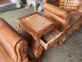 MOC bo ban ghe hoang gia louis go huong da 12