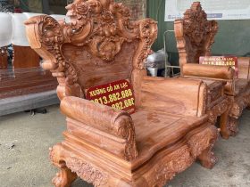 MOC bo ban ghe hoang gia louis go huong da 15